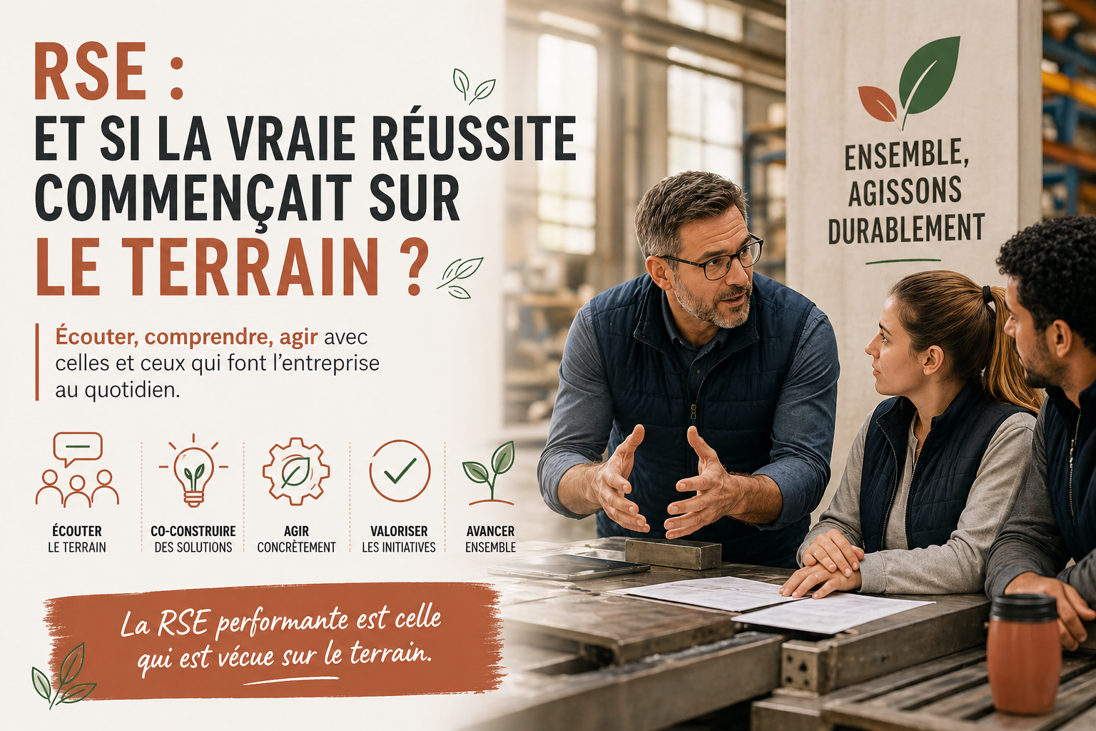 Pourquoi votre stratégie RSE ne fonctionne pas (et ce que le terrain essaie de vous dire)